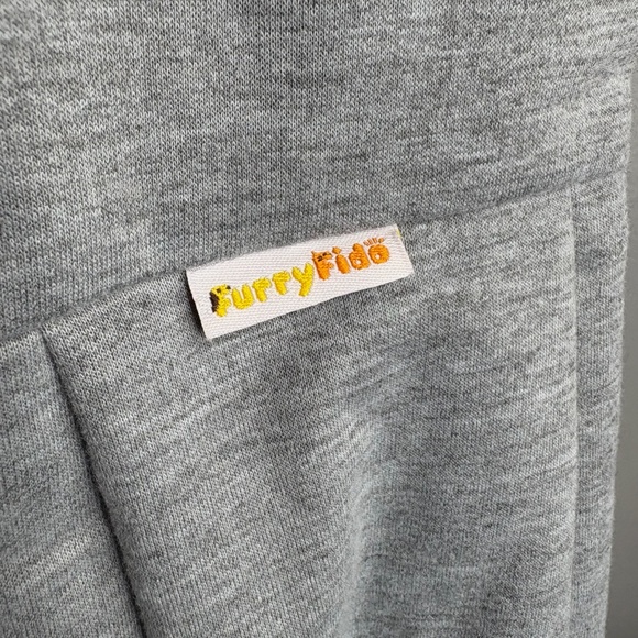 FurryFido Classic Reversible Dog & Cat Carrier Sling Grey Size M - Picture 4 of 7